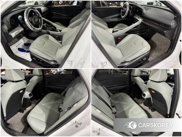 Hyundai The New Avante (CN7) 2023 Белый из Кореи, фото 4