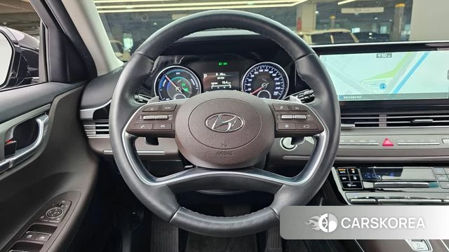 Hyundai The New Grandeur IG Hybrid 2022 Черный из Кореи, фото 4