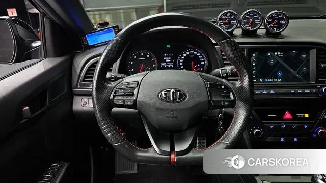 Hyundai Avante AD 2018 Черный из Кореи, фото 4