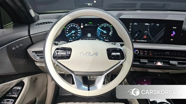 Kia K8 Hybrid 2022 Черный из Кореи, фото 4