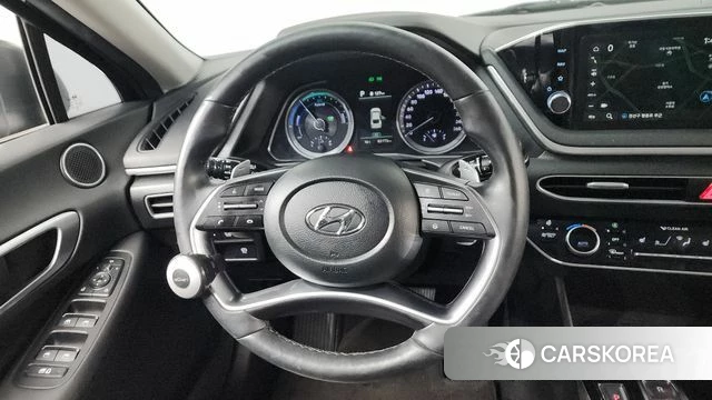 Hyundai Sonata Hybrid (DN8) 2022 Черный из Кореи, фото 4