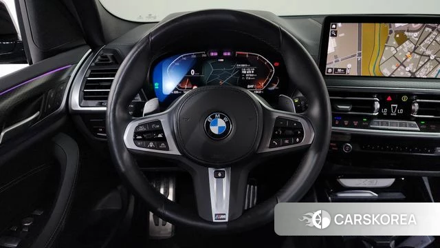 BMW X3 (G01) 2022 Черный из Кореи, фото 4