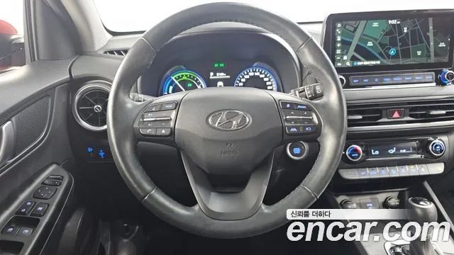 Hyundai The New Kona Hybrid 2020 Красный из Кореи, фото 4