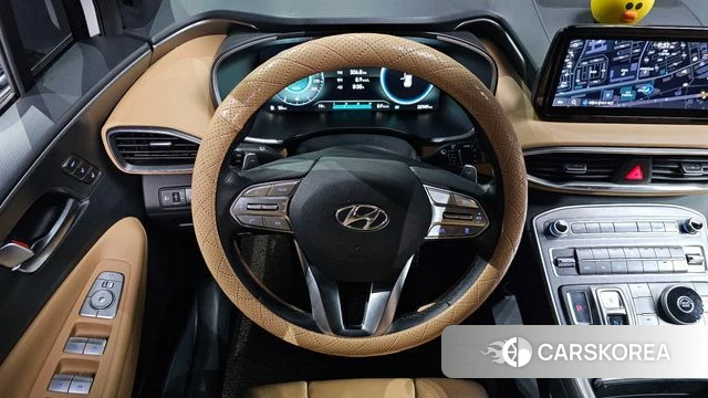 Hyundai The New Santa Fe 2021 Белый из Кореи, фото 4