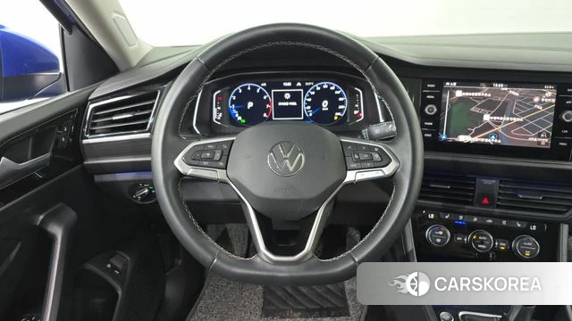 Volkswagen 7th Generation of Jetta 2023 Синий из Кореи, фото 4