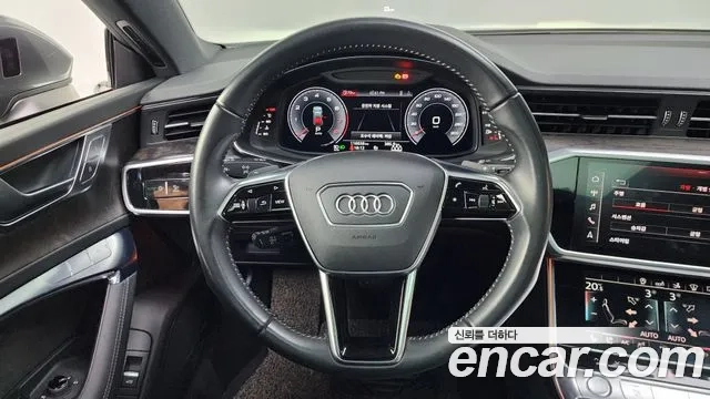 Audi A7 (4K) 2020 Серебряный из Кореи, фото 4