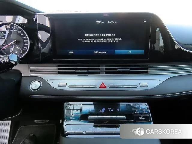 Hyundai The New Grandeur IG Hybrid 2021 Серый из Кореи, фото 4