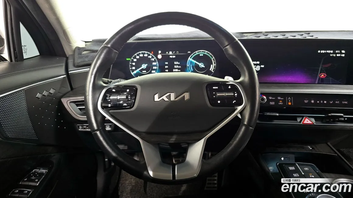Kia K8 Hybrid 2022 Серый из Кореи, фото 4