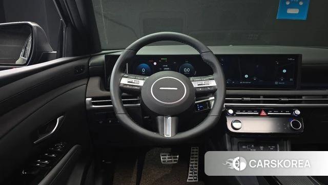 Hyundai The New Tucson Hybrid (NX4) 2024 Черный из Кореи, фото 4