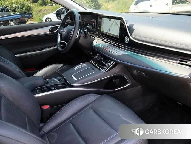 Hyundai The New Grandeur IG Hybrid 2022 Серый из Кореи, фото 4
