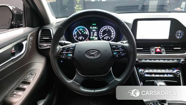 Hyundai Grandeur IG Hybrid 2019 Черный из Кореи, фото 4