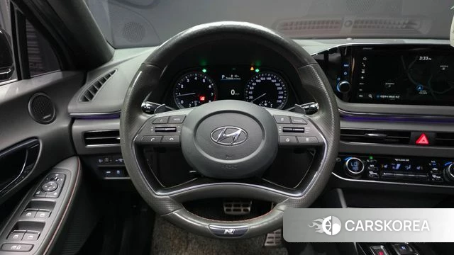 Hyundai Sonata (DN8) 2022 Серебристо-серый из Кореи, фото 4