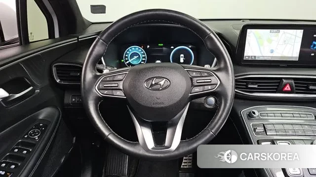 Hyundai The New Santa Fe 2021 Белый из Кореи, фото 4