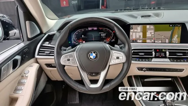 BMW X7 (G07) 2021 Черный из Кореи, фото 4