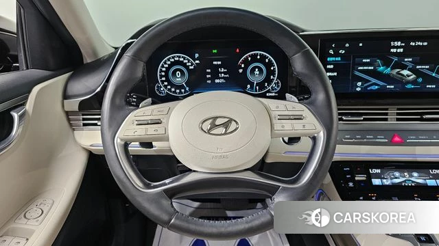 Hyundai The New Grandeur IG 2022 Черный из Кореи, фото 4