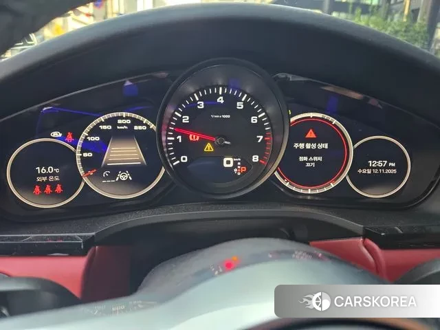 Porsche Cayenne (PO536) 2022 Черный из Кореи, фото 4