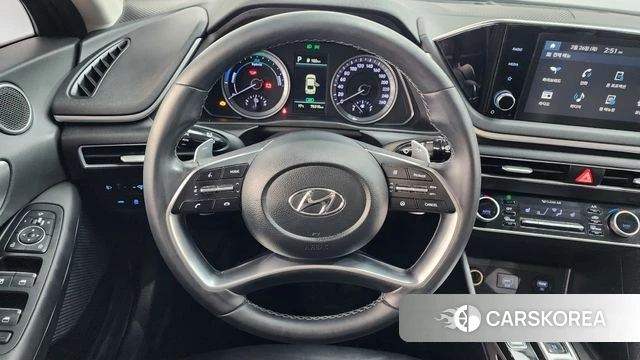 Hyundai Sonata Hybrid (DN8) 2021 Черный из Кореи, фото 4