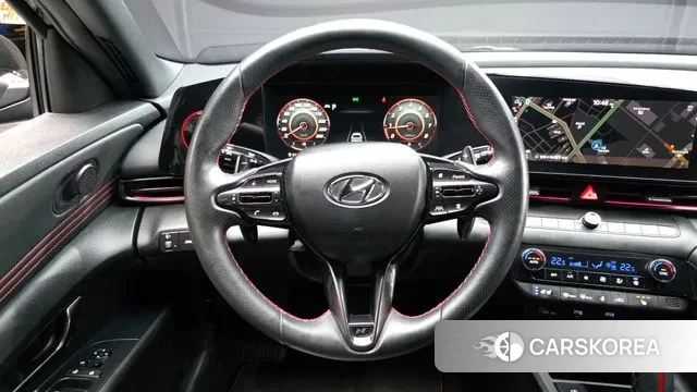 Hyundai Avante (CN7) 2021 Черный из Кореи, фото 4