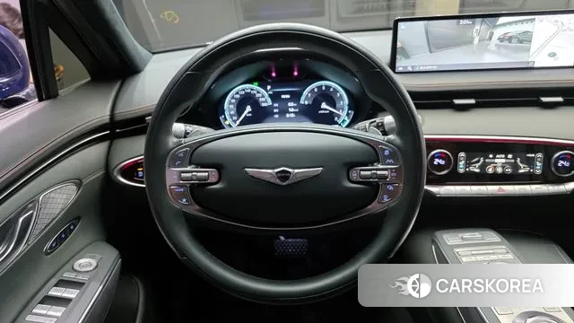 Genesis GV70 2022 Синий из Кореи, фото 4