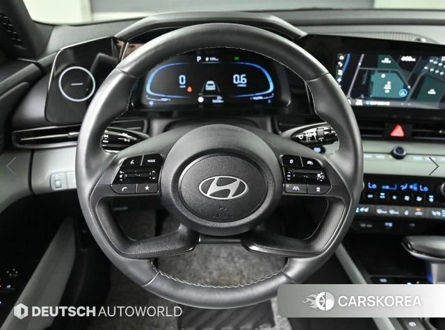 Hyundai The New Avante (CN7) 2023 Белый из Кореи, фото 4