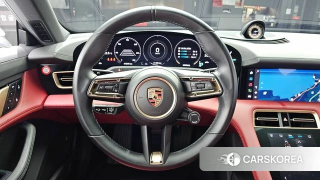 Porsche Taycan 2023 Белый из Кореи, фото 4