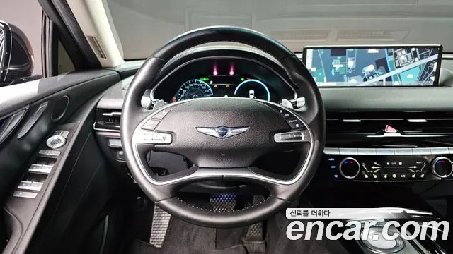 Genesis G80 (RG3) 2020 Черный из Кореи, фото 4