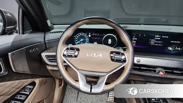 Kia K8 Hybrid 2022 Серый из Кореи, фото 4
