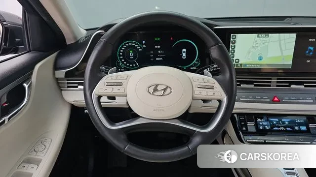 Hyundai The New Grandeur IG Hybrid 2021 Серый из Кореи, фото 4