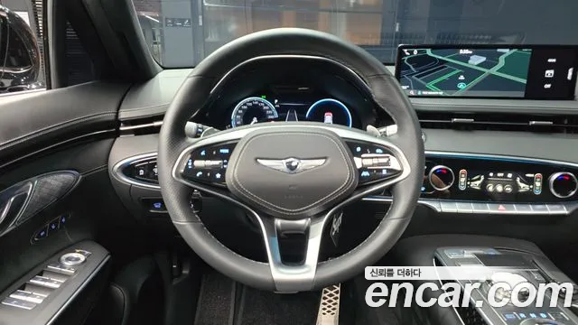 Genesis GV70 2021 Черный из Кореи, фото 4