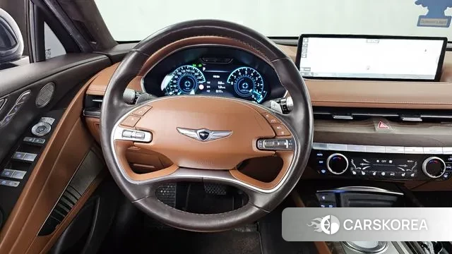 Genesis G80 (RG3) 2021 Темно-зеленый из Кореи, фото 4