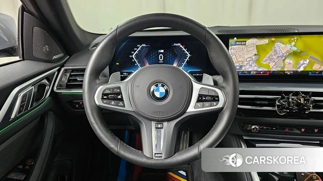 BMW 4 Series (G22) 2024 Серебристо-серый из Кореи, фото 4