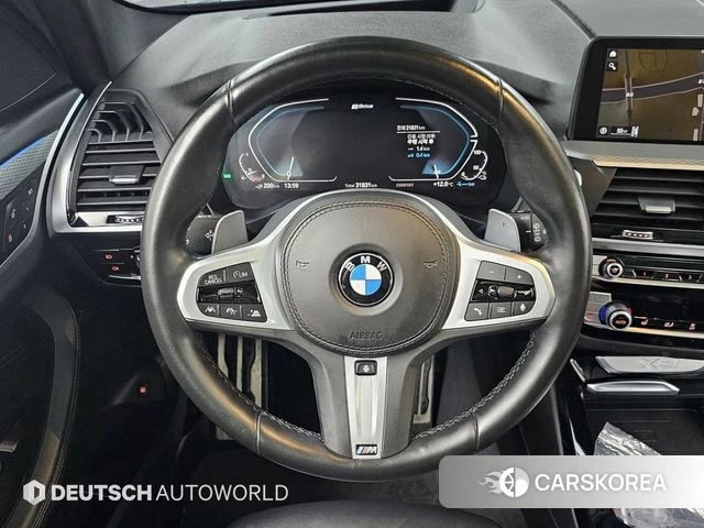 BMW X3 (G01) 2020 Синий из Кореи, фото 4