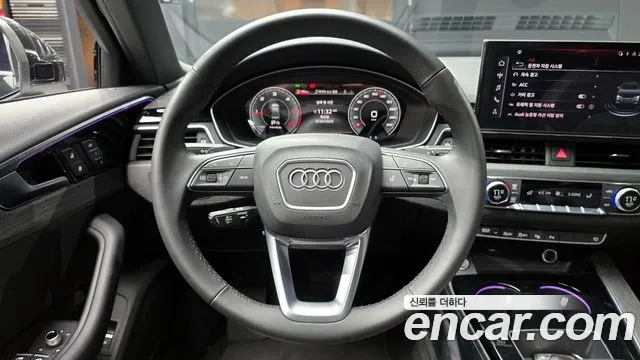 Audi A4 (B9) 2023 Черный из Кореи, фото 4