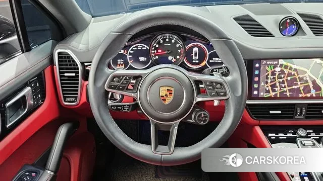 Porsche Cayenne (PO536) 2023 Черный из Кореи, фото 4