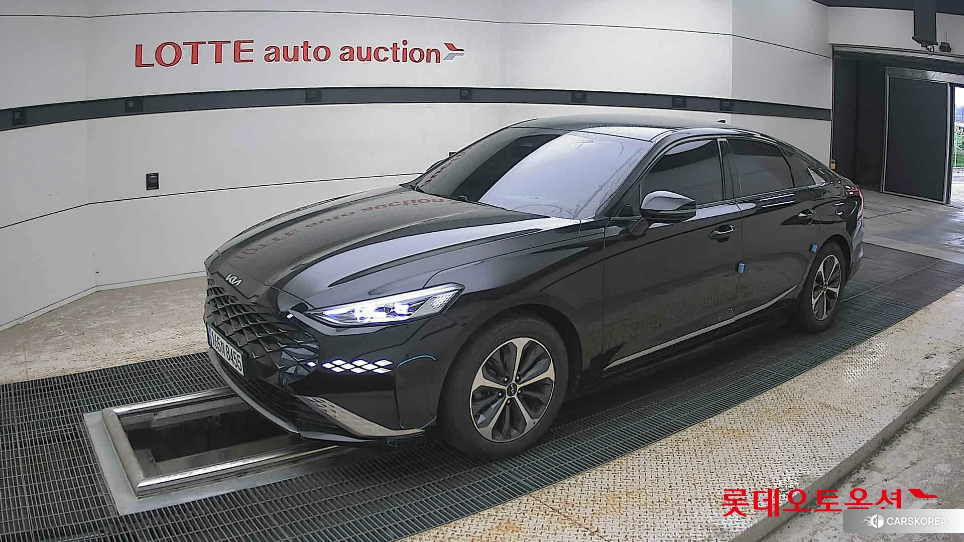 Kia K8 Hybrid 2022 Aurora Black Pearl из Кореи, фото 4