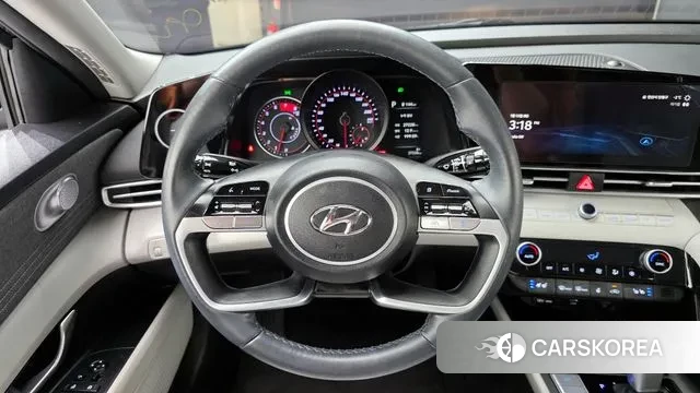 Hyundai Avante (CN7) 2022 Черный из Кореи, фото 4