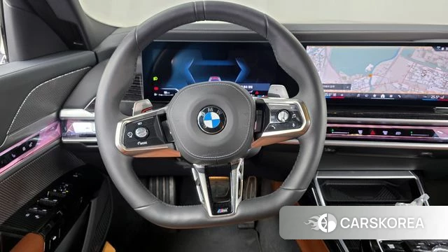 BMW 7 Series (G70) 2025 Черный из Кореи, фото 4