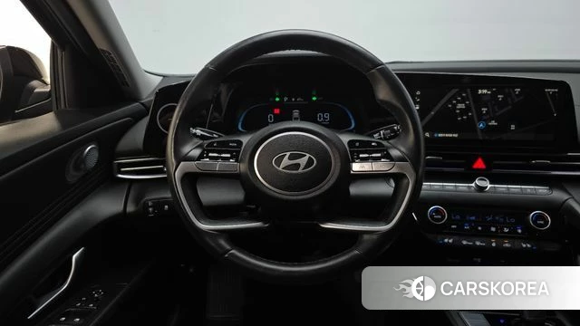 Hyundai The New Avante (CN7) 2023 Черный из Кореи, фото 4