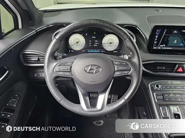 Hyundai The New Santa Fe 2021 Белый из Кореи, фото 4