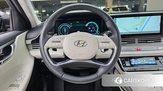 Hyundai The New Grandeur IG Hybrid 2022 Серый из Кореи, фото 4