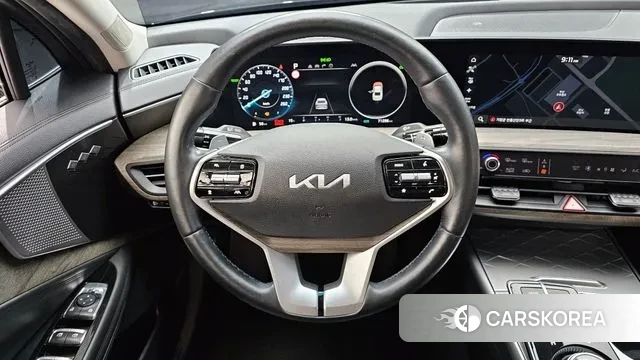 Kia K8 Hybrid 2023 Черный из Кореи, фото 4