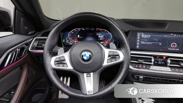 BMW 4 Series (G22) 2021 Черный из Кореи, фото 4