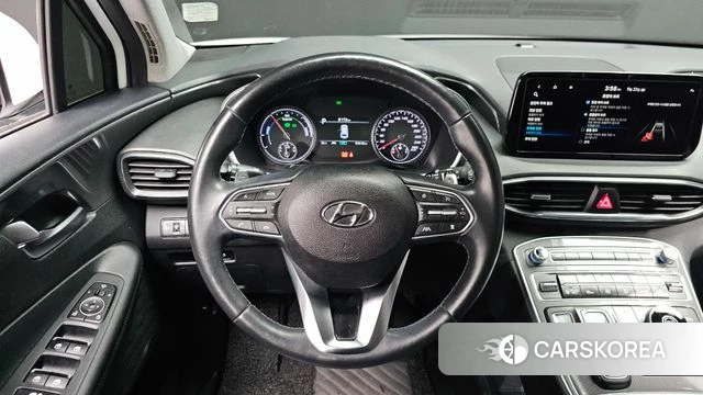 Hyundai The New Santa Fe 2022 Белый из Кореи, фото 4
