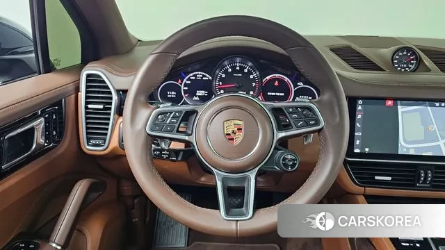 Porsche Cayenne (PO536) 2019 Небесно-голубой из Кореи, фото 4
