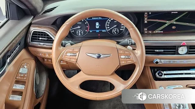 Genesis G90 2020 Коричневый из Кореи, фото 4
