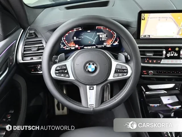 BMW X3 (G01) 2023 Черный из Кореи, фото 4