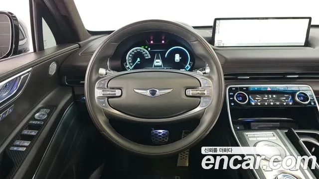 Genesis GV80 2021 Темно-зеленый из Кореи, фото 4