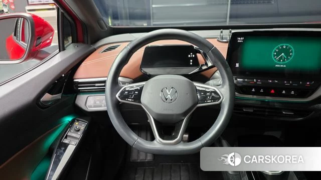 Volkswagen ID.4 2023 Красный из Кореи, фото 4