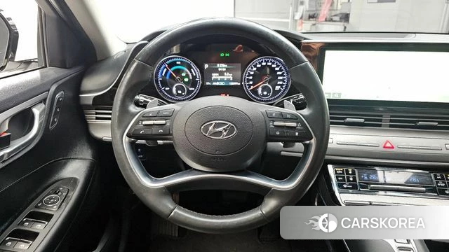 Hyundai The New Grandeur IG Hybrid 2021 Белый из Кореи, фото 4
