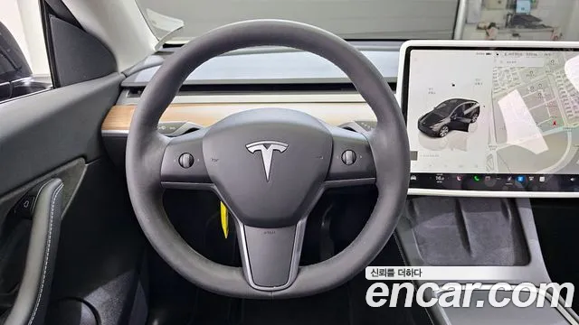 Tesla Model Y 2022 Черный из Кореи, фото 4